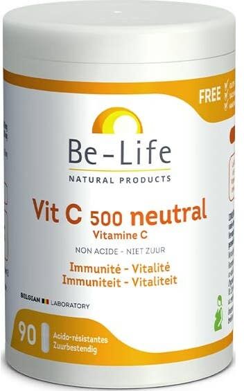 BE-LIFE Vit C 500 Neutral 90 gélules
