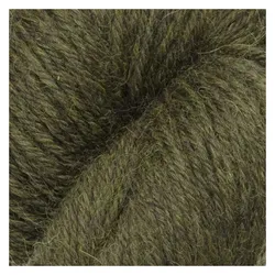 Novita Laine DK col. 3401 Earthy Olive 100 m 100 g, Garn + Wolle, Braun
