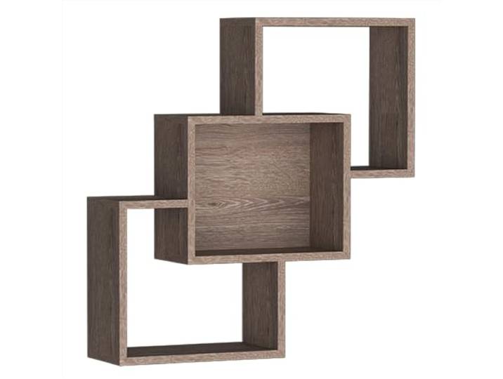 Lomadox Wandboard Wandregal in Trüffel Eiche