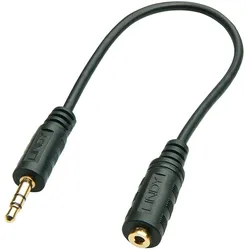 Lindy 35699 Audio-Kabel 20 m 3.5mm 2.5mm Schwarz