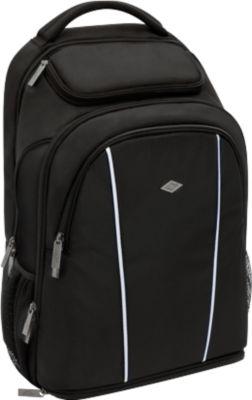 Business Rucksack WEDO, Polyester, Fächer f. Notebook/Tablet, Rückenpolster, 28 l, schwarz