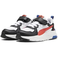 PUMA Trinity Lite AC+ Sneaker Kinder 09 - PUMA white/active red/PUMA black 34.5