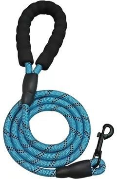 Uplift Essentials Strong Reflective Dog Leash For Small, Medium, And Large Dogs 0.31in 2m sky Blue