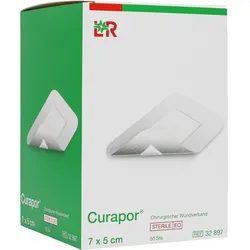 Curapor Wundverband Steril 5x7cm 50 ST