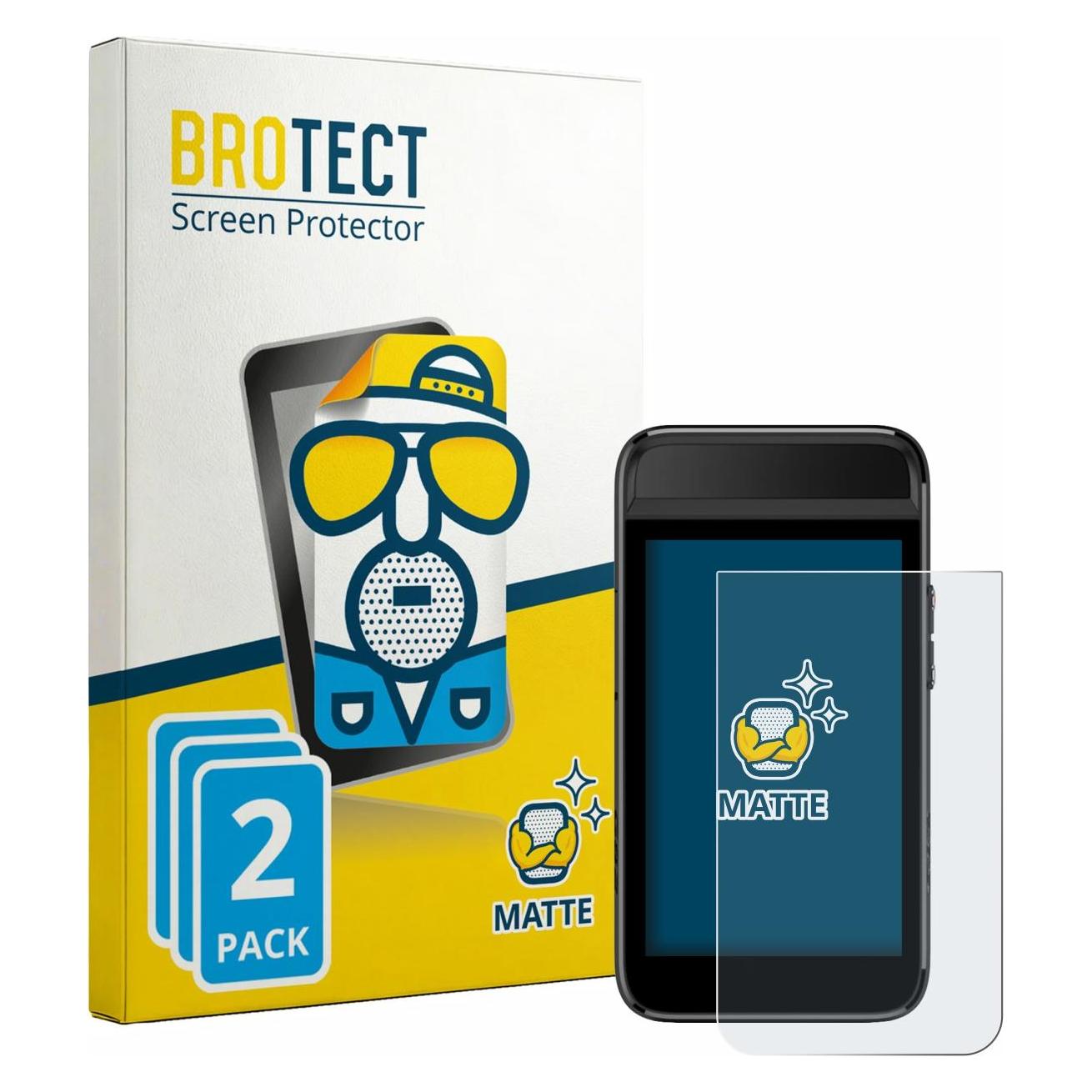 Brotect Entspiegelungsfolie für Garmin Approach G82 Displayschutz Displayschutzfolie Folie Matt (1962872)