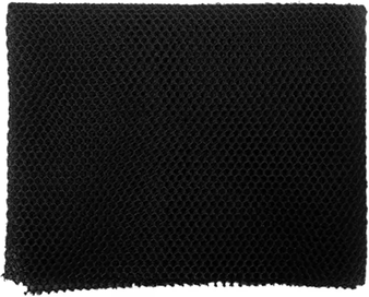 Perfect Picks Market Easy Foaming Exfoliating Back Scrubber Net Sponge For Smooth Skin Shower Care black