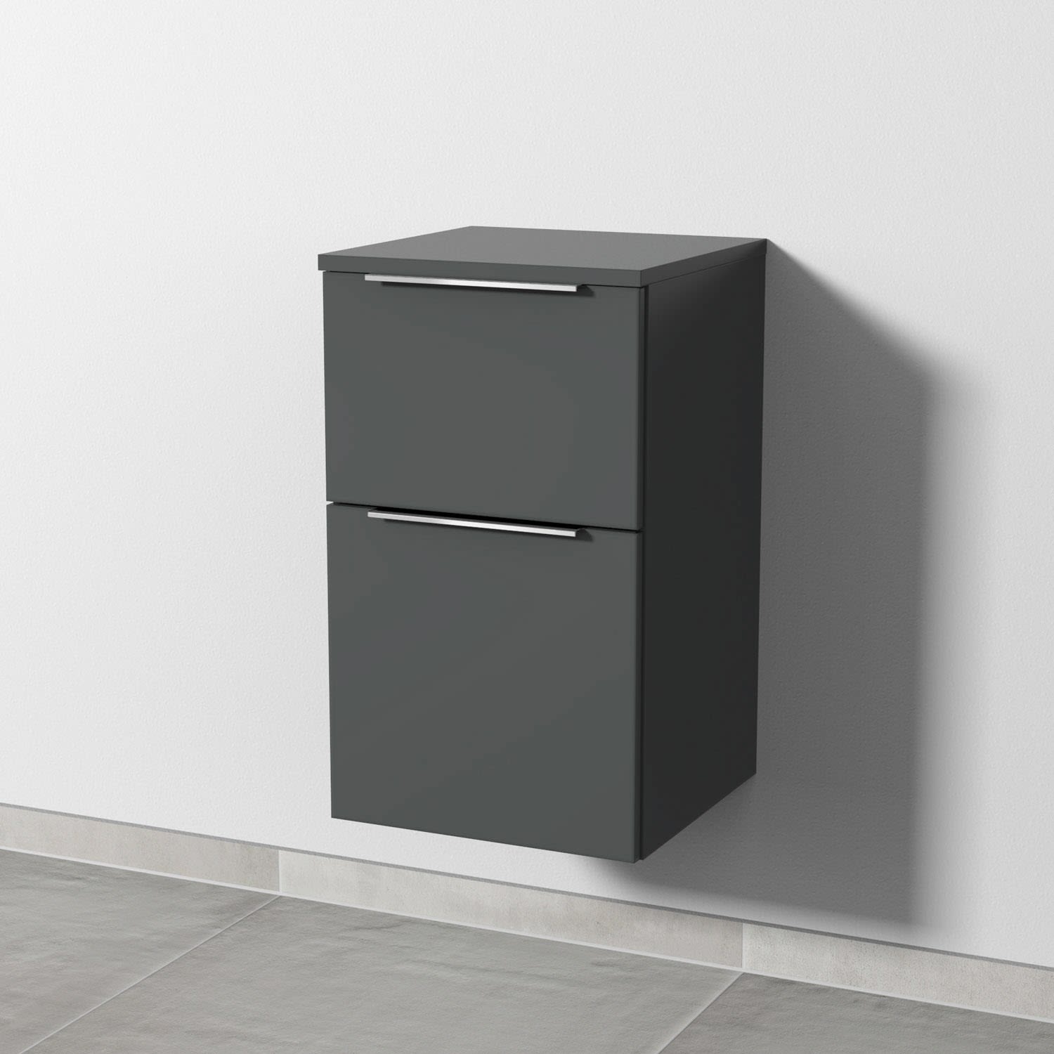 Sanipa 3way Unterschrank 35 cm, 2 Auszüge, mit Aufsatzgriff