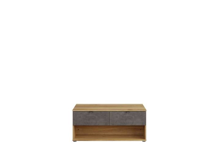 Table basse UNIK Imitation chêne / béton