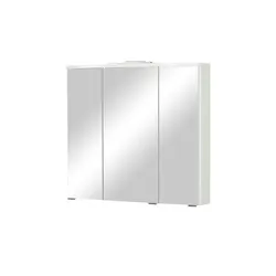 Spiegelschrank  Bodensee , weiß , Maße (cm): B: 80 H: 73 T: 14.0