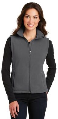Port Authority L219 Women's Value Fleece Vest in Iron Grey size 3XL