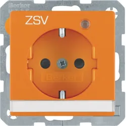 Berker SCHUKO-Steckdose or samt 41106014