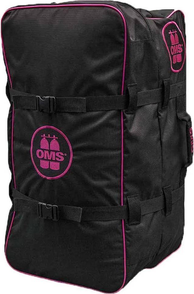 Oms Roller 145l Ausrüstungstasche Schwarz,Rosa Schwarz,Rosa One Size