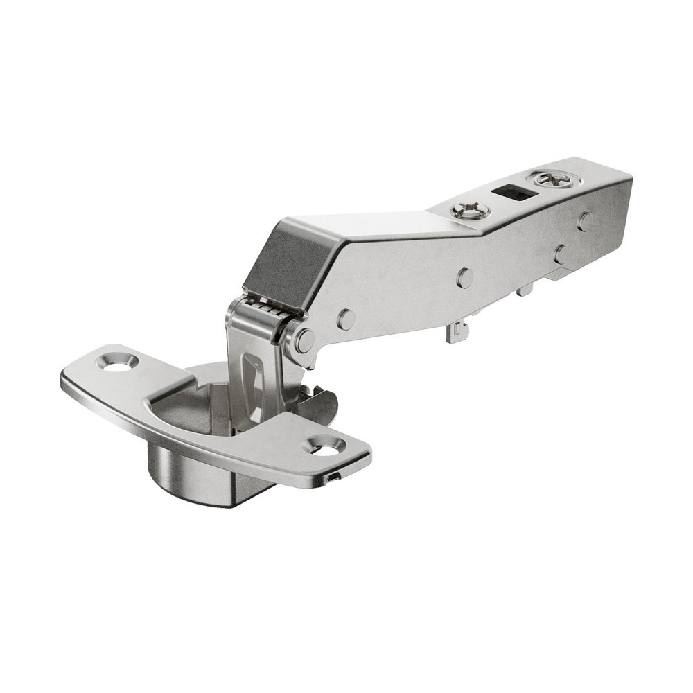 Hettich Möbel-Topfscharnier, 95° Sensys 8639i, vorliegend, vernickelt zum Anschrauben 9088019