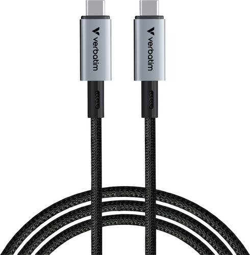 Verbatim Sync & Charge Handy Kabel [1x USB4 Stecker - 1x USB4 Stecker] 1.2 m USB-C (USB4)