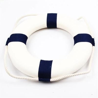 Inspire Essentials Mediterranean Nautical Lifebuoy Wall Decor For Coastal Home Styling c