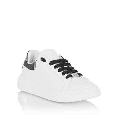 Sneaker PHILIPP PLEIN "Big Bang", Herren, Gr. 40, Normalschaft, 01, weiß, Schuhe Sneaker