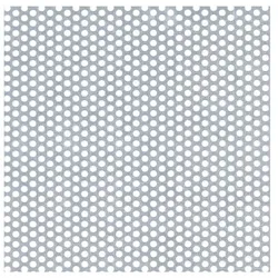 Alberts® Lochblech, Lochung: rund, Stahl roh verzinkt, 300 mm breit