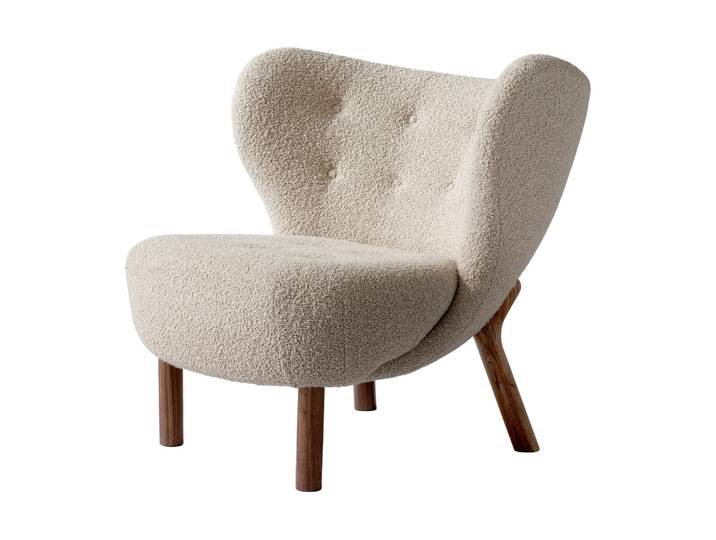 &Tradition Fauteuil Little Petra VB1 Noyer huilé-Karakorum 003