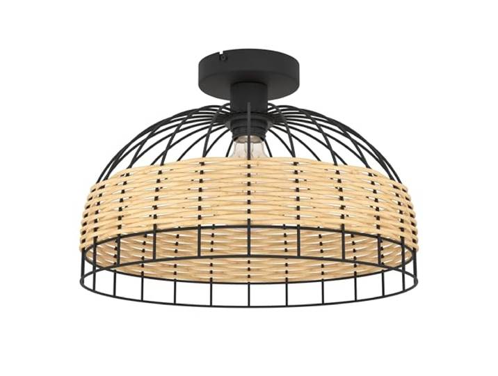EGLO Plafondlamp Anwick, 1-lichts vintage plafondlamp Boho stijl