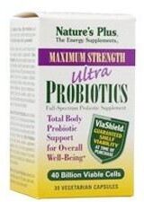 NaturesPlus Ultra Probiotic für Vegetarier 30 Kapseln