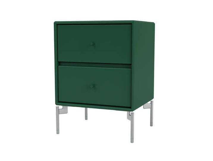 Montana Drift Nachttisch Pine 136, Chrombeine cm