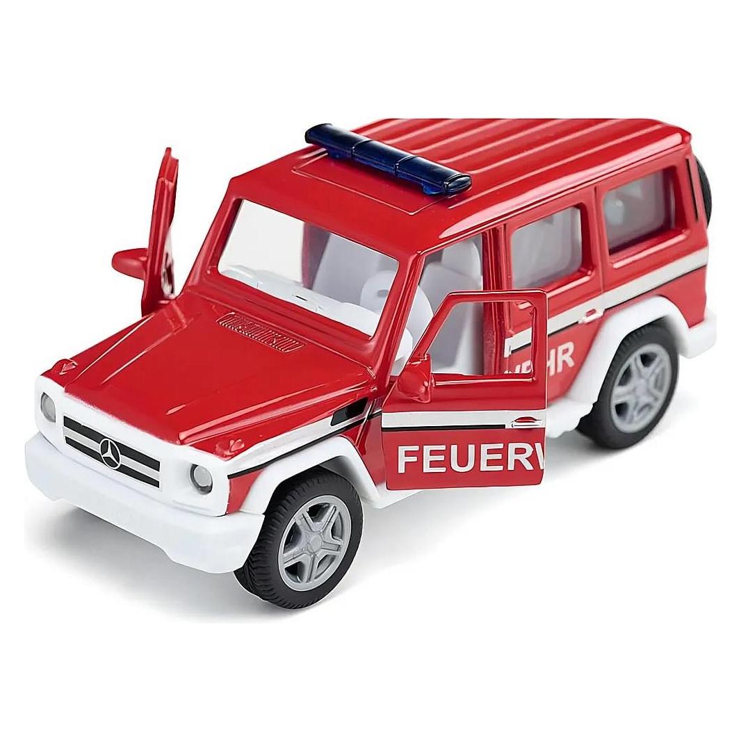 Siku Mercedes AMG G 65 Feuerwehr Super Serie, 1:50, 155x75x65 mm, Metall, ab 3+ (2306)