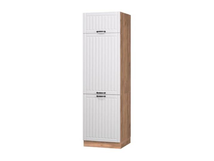 Vicco Kühlumbauschrank Fame-Line, Weiß Landhaus, 60 cm