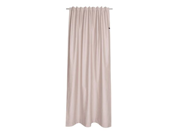 Schöner Wohnen Fertigvorhang SW-Soft, Hellrosa, Uni, 130x250 cm, für Stange und Schiene geeignet, Heimtextilien, Vorhänge, Fertigvorhänge