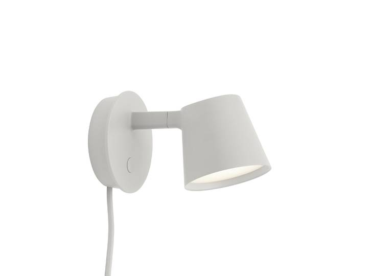 Muuto - Applique orientable Tip - Gris - Aluminium - Designer Jens Fager