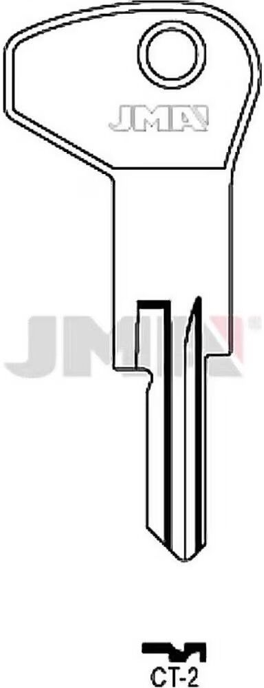 Llave Jma Para Cerrajería Metálico Talla Única Unisex