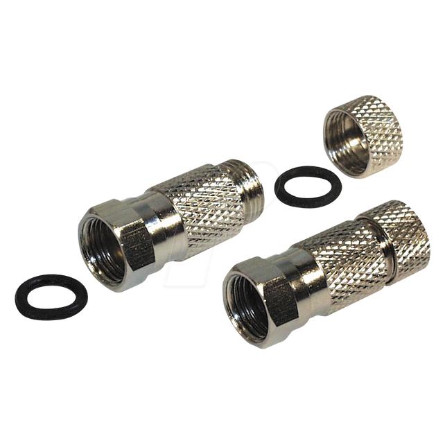 Maxtrack Twist-On F-Stecker (MATR FF1WPL-4012386430919)