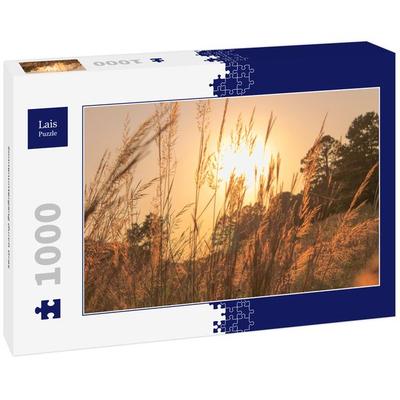 Lais Puzzle Sonnenuntergang durch Gras 1000 Teile