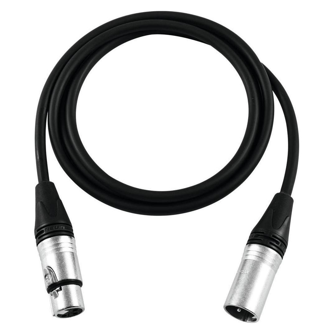 Psso XLR Kabel 3pol 7,5m sw Neutrik (7.50 m, XLR Kabel) (30227848)
