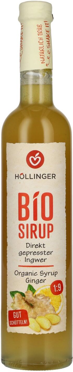 Höllinger Bio Sirup Ingwer 0,5l