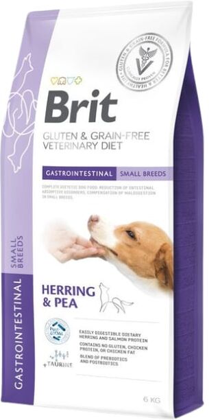 Brit Ração Veterinária para Cães Gastrointestinal Raças Pequenas 6Kg