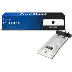 Druckerpatrone kompatibel mit Epson C13T11E140 - Schwarz - Extra hohe Kapazität