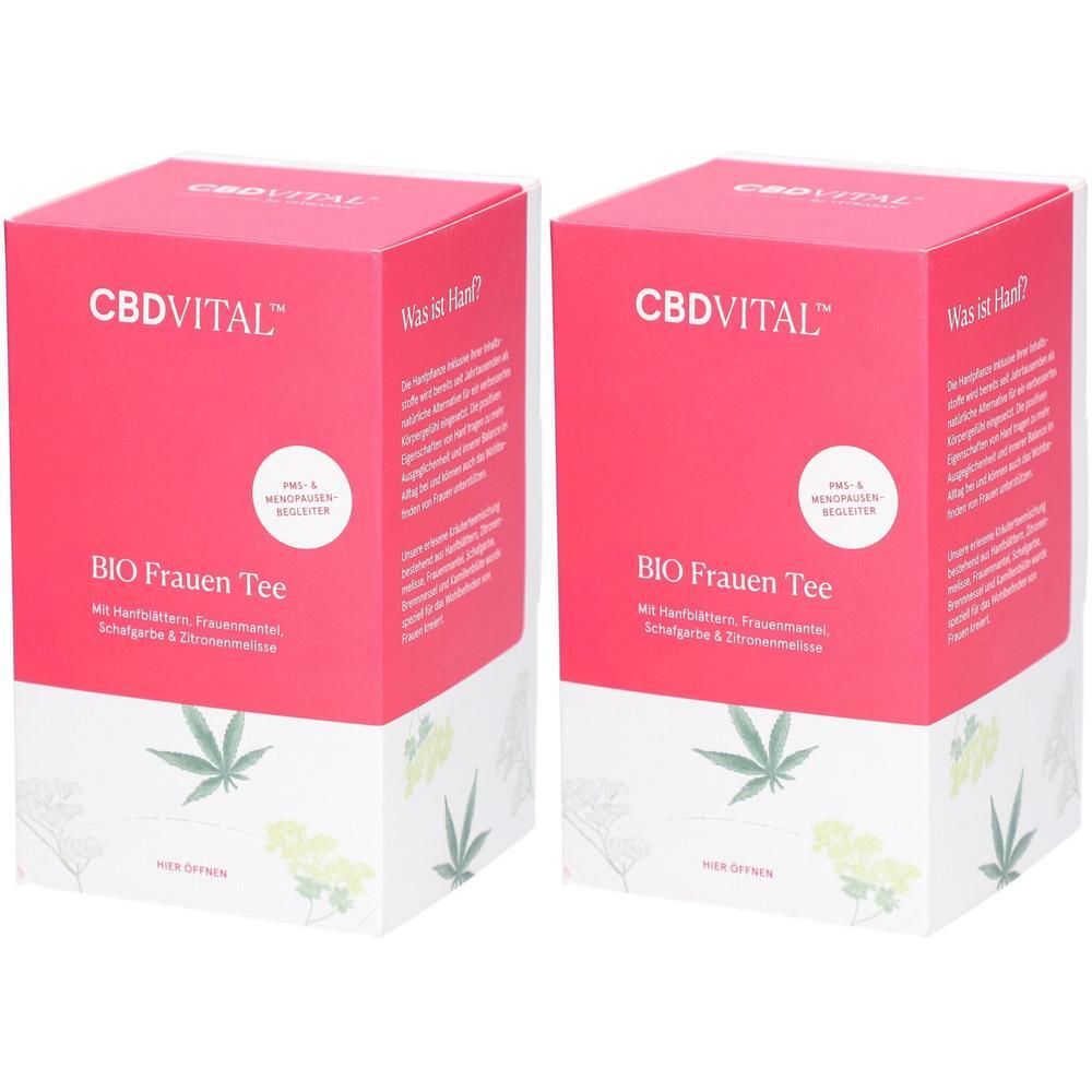CBD Vital Bio Frauen Tee Filterbeutel 2x 2x20 St