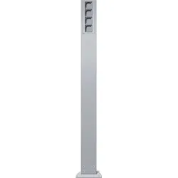 Gira 135626 E-Säule 4x Leereinheit 1600 mm Gira Energiesäule F Alu