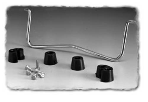 Hammond Electronics 1427D5 Haltevorrichtung Chrom (L x B x H) 120.55 x 5 x 63.47mm 1St.