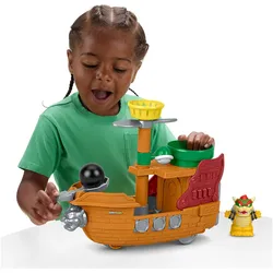 Fisher-Price Little People Super Mario Bowser's Airship