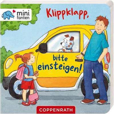minifanten 27: Klippklapp, bitte einsteigen!, Gebundene Ausgabe von Kerstin M. Schuld, Coppenrath, 978-3-649-63709-7