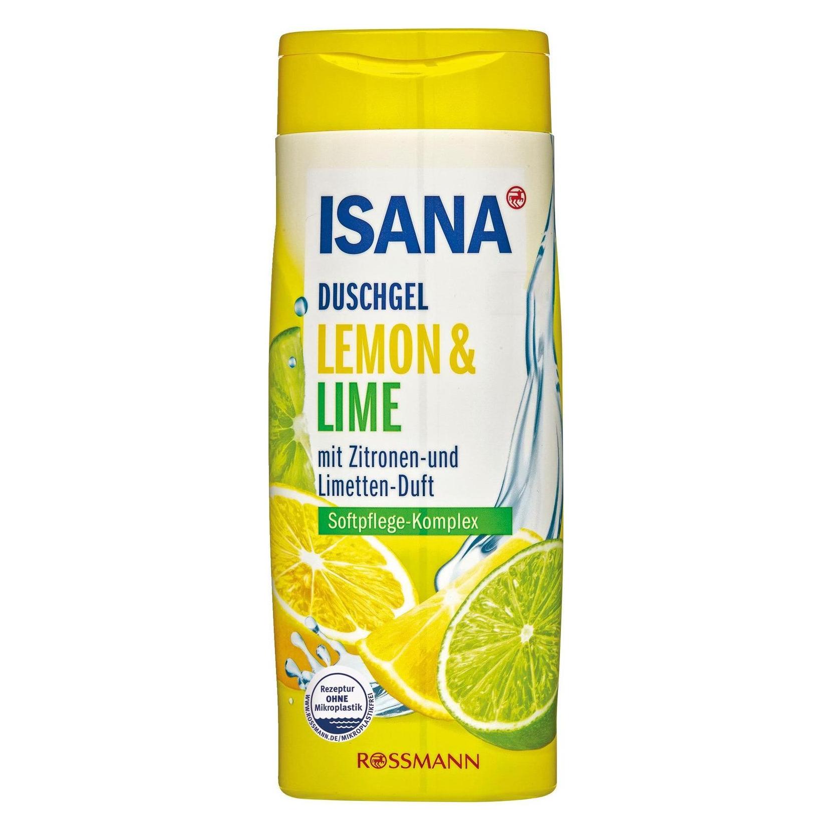 Isana Duschgel Lemon 300 ml (300 ml) (4305615609492)