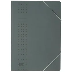 Elba, Mappe, 25 Eckspanner chic DIN A4 anthrazit (A4, 25x)
