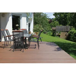 Fiberdeck Premium WPC-Terrassendiele Ipé massiv 23 mm-4000mm