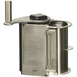 Cilio Parmesan Grater, Küchenreibe, Silber