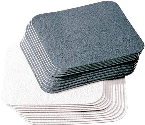 COBA Europe GF060005A Gripfoot Aqua Anti-Rutsch-Aufkleber (L x B) 140mm x 140mm Grau
