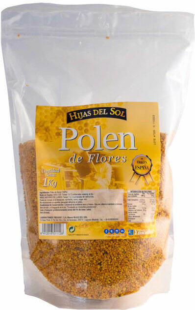 Ynsadiet Filhas do Sol Pólen Grão Saco 1 Kg