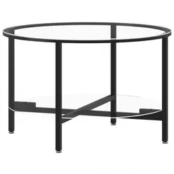 Beistelltisch Hartglas V1 | vidaXL : Farbe - Transparent