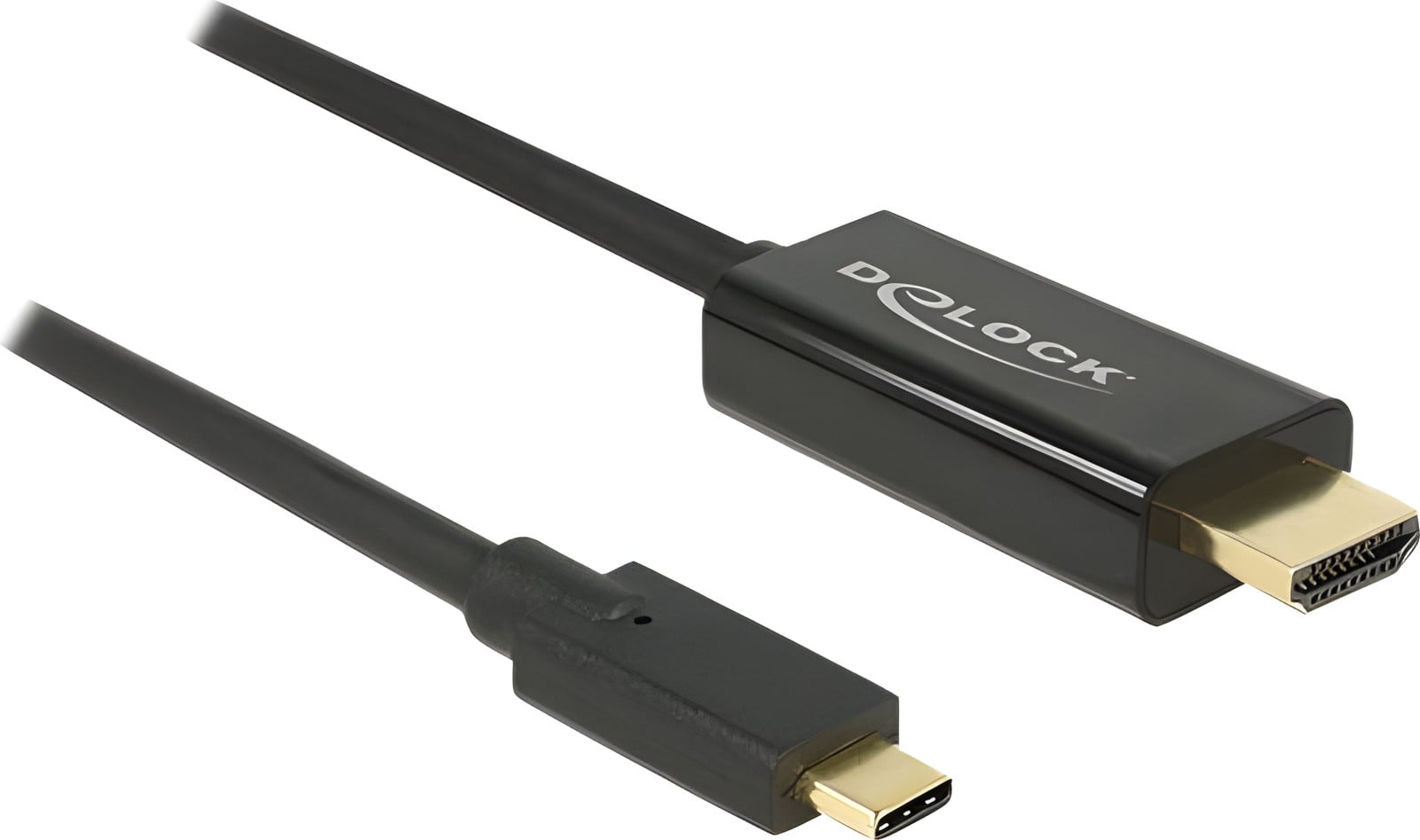 Delock 85292 USB naar HDMI-A Kabel 4K 60Hz 3.00m zwart