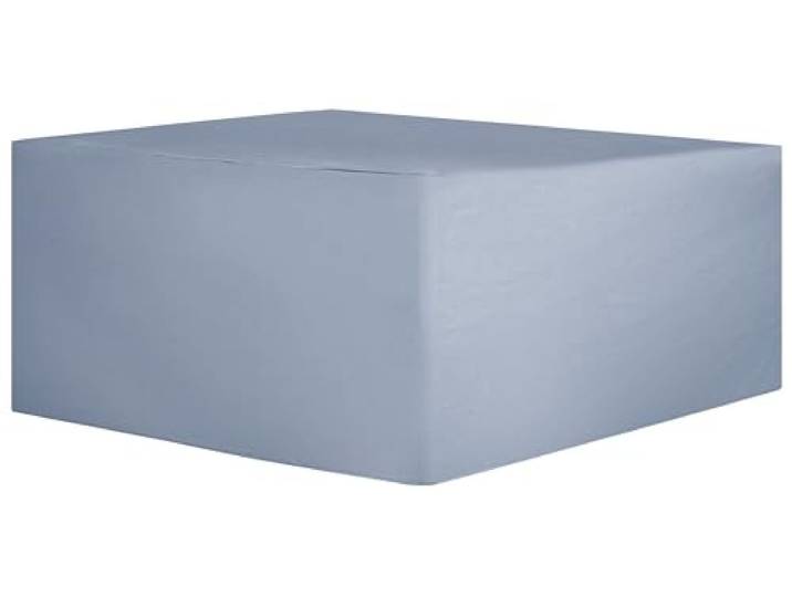 Regenschutz für Gartenmöbel grau 150 x 120 x 70 cm mit Reißverschluss Chuva